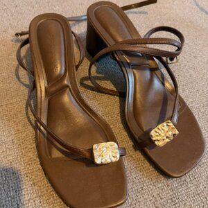 Primark brow heels size 6